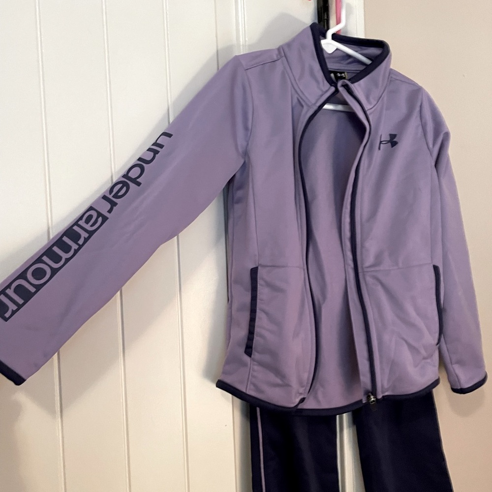 Girls Under Armour activewear set size 6